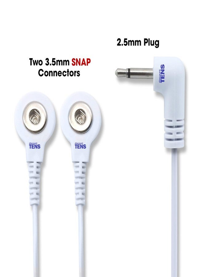 Discount TENS - Replacement Lead Wires, 2 Snap Connectors, Pack of 2 - Image 5