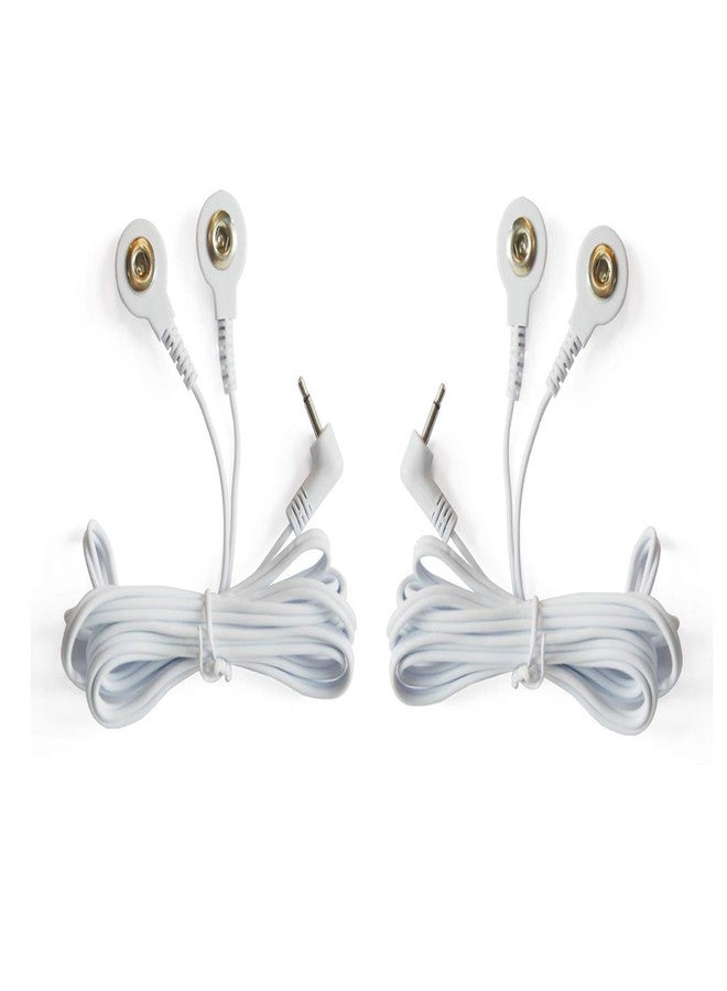 Discount TENS - Replacement Lead Wires, 2 Snap Connectors, Pack of 2 - Image 1