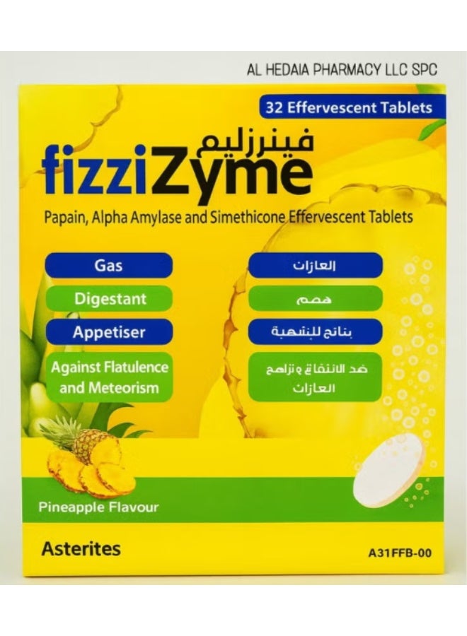 Fizzizyme Effervescent Tablets 32 S