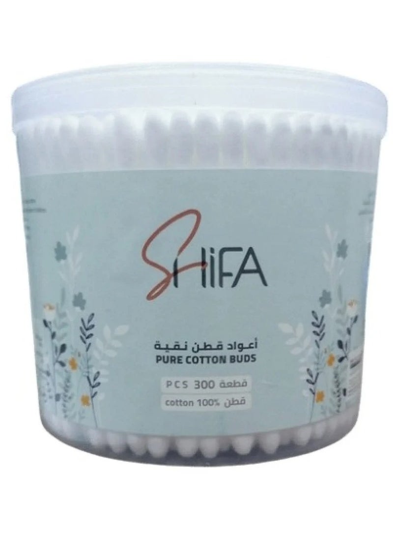 Pure Cotton Buds , 300 Sticks