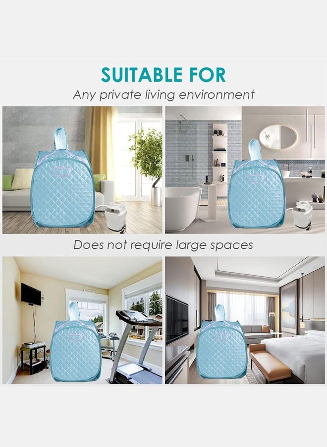 WEMART Sauna, Steam Sauna, Portable Sauna, Home Sauna Tent for Gym, Yoga, Pilates, Hot Tub - Image 4