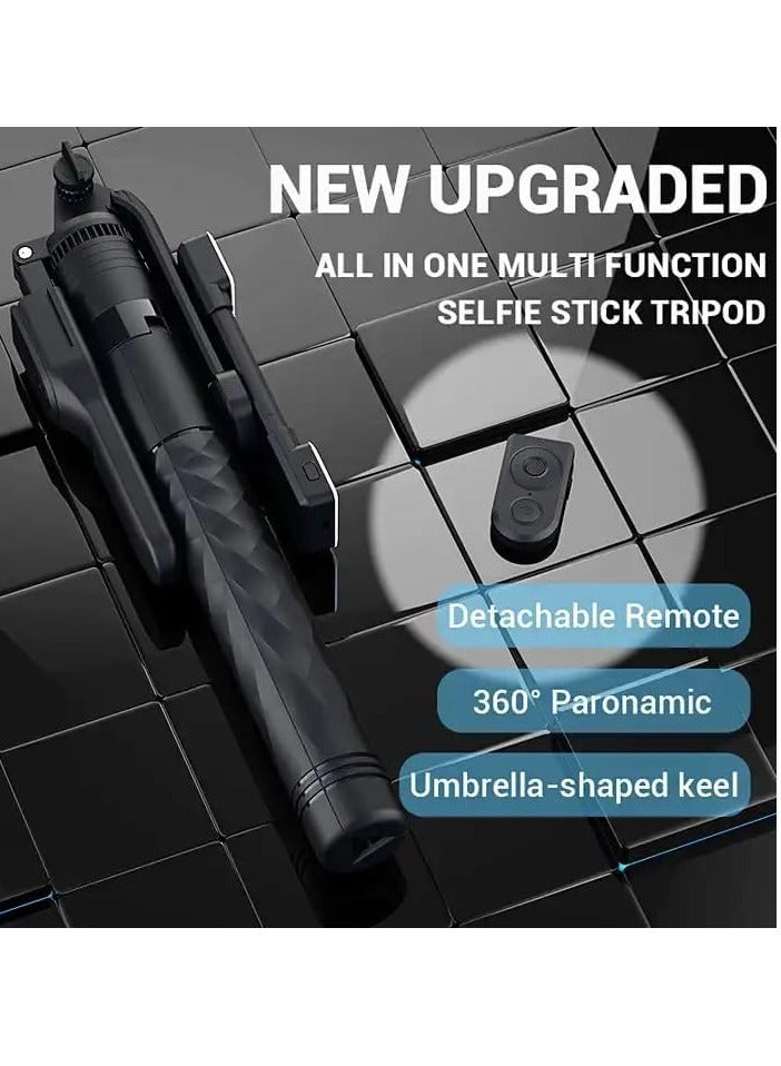 Raxoom K28 Wireless Selfie Stick for Live Broadcasting with Bonus Phone Holder - Extendable Monopod for Effortless Selfies, Vlogging, and Streaming - Universal Compatibility and Enhanced Features - Image 3