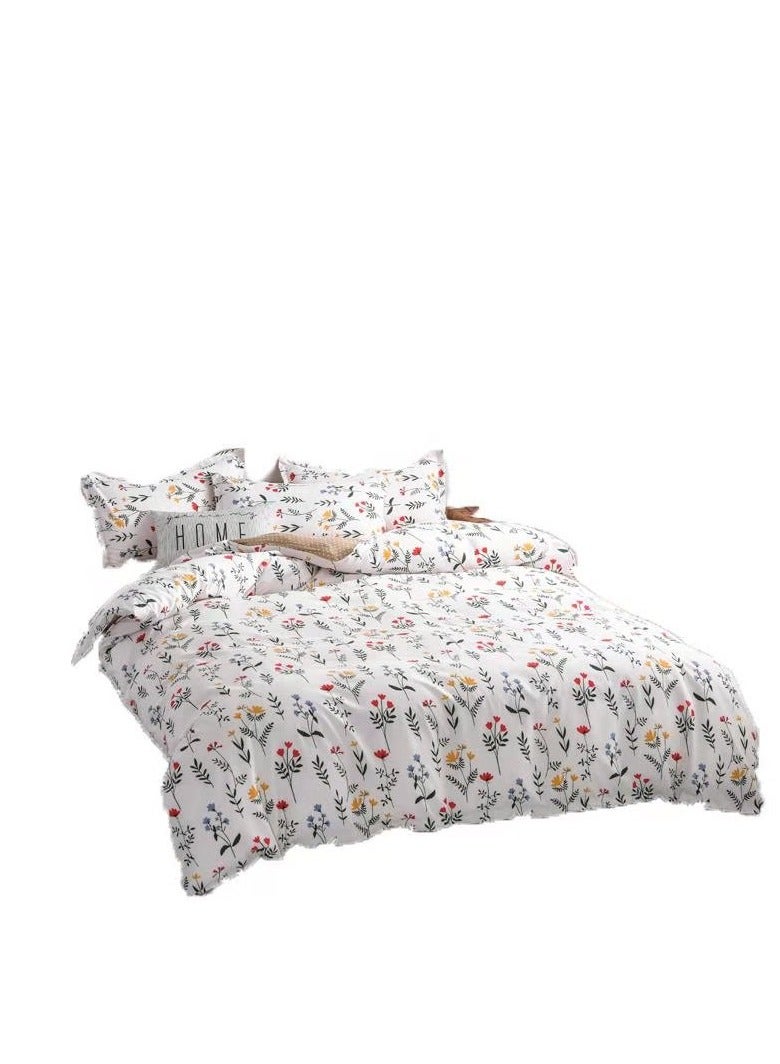 general 4-piece duvet cover set, soft polyester bed set, coreless, cartoon comforter set with 1 duvet cover and 1 sheet and 2 pillowcases - Image 5