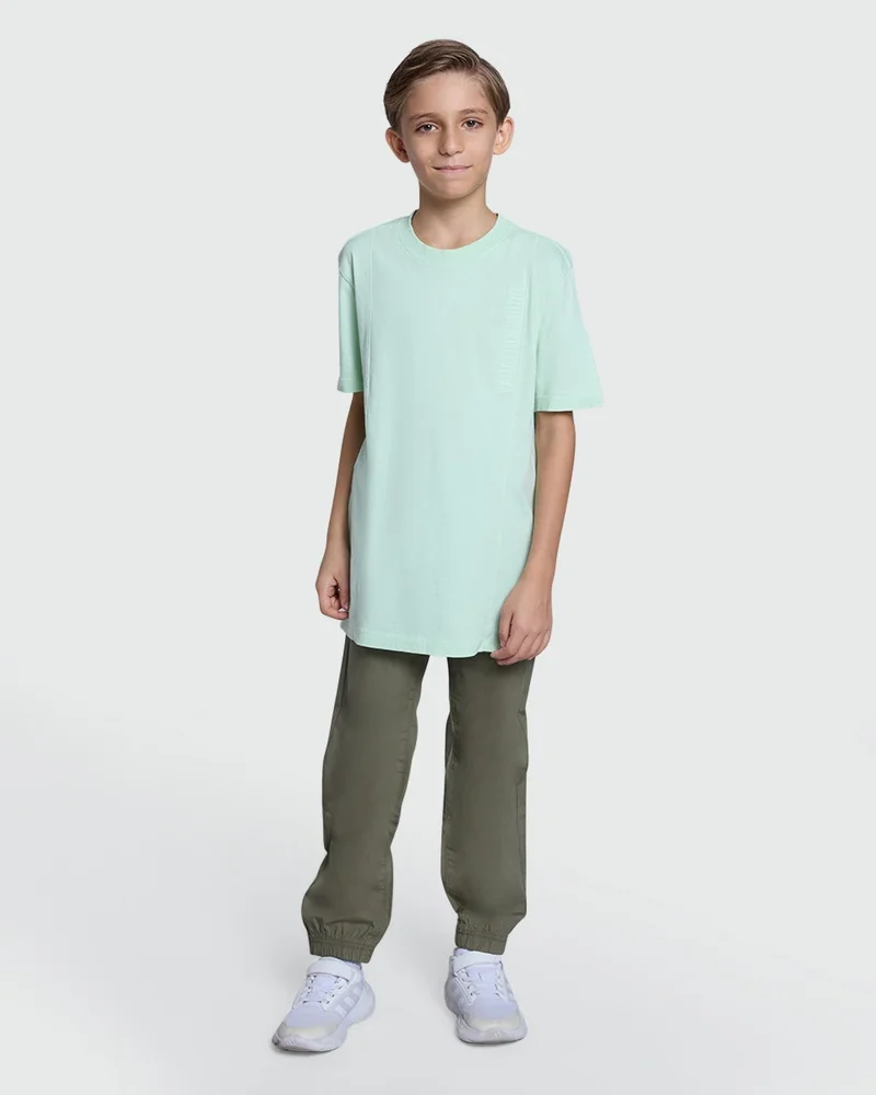 Ovs Milky Green Graphic Tee – Boys’ Range By OVS