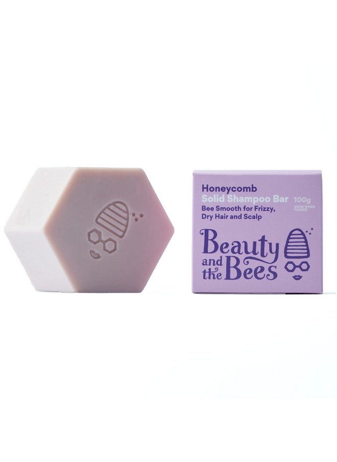 Beauty and the Bees - Eauty And The Bees Bee Smooth Ph Balanced Shampoo Bar For Dry/Frizzy Hair And Scalp All Natural Ingredients Tasmania Australia 3.5 Oz - Image 1