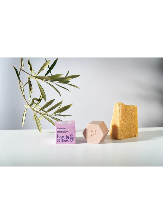 Beauty and the Bees - Eauty And The Bees Bee Smooth Ph Balanced Shampoo Bar For Dry/Frizzy Hair And Scalp All Natural Ingredients Tasmania Australia 3.5 Oz - Image 1