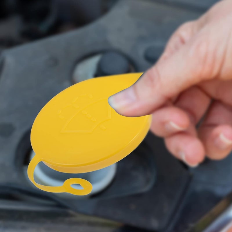 ACROPIX Windshield Washer Fluid Reservoir Bottle Tank Cap Fit for Subaru Impreza - Pack of 1 Yellow - Image 2