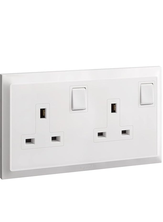 Legrand Type G 2 Gang Double Pole Switched
