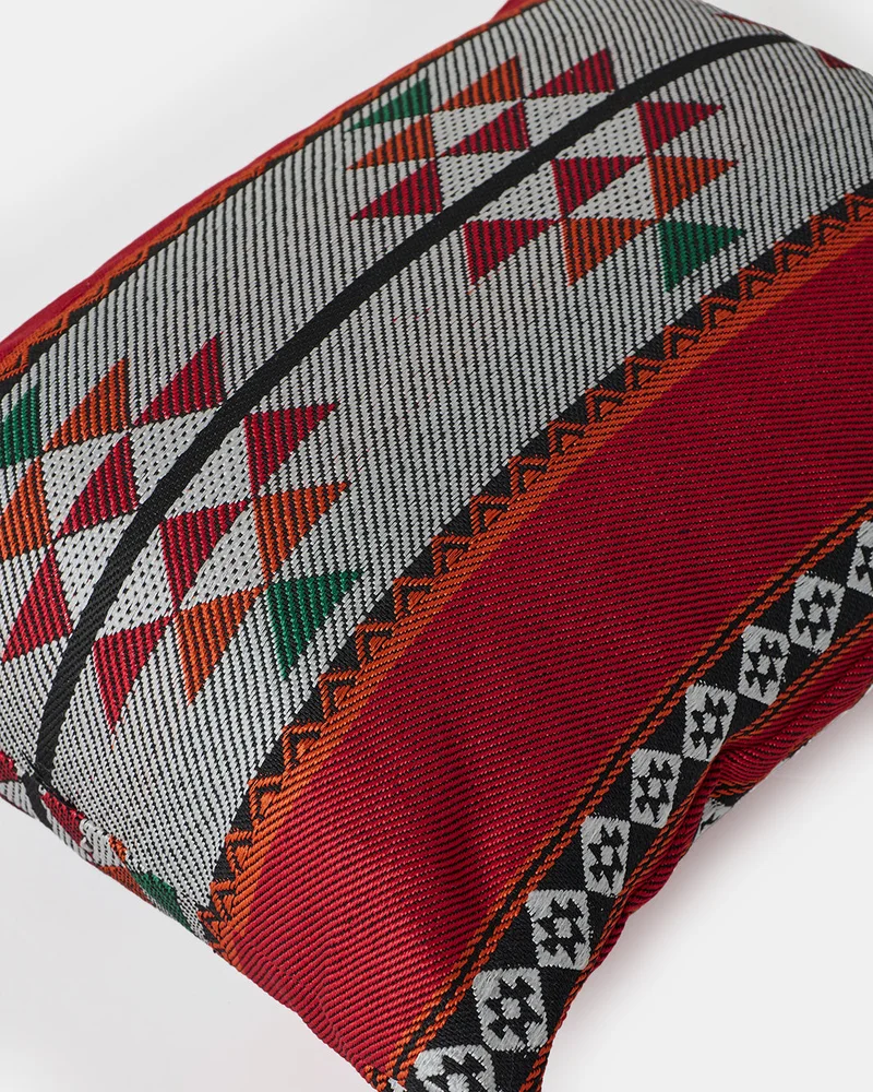 REDTAG Red and Grey And Majlis Cushion