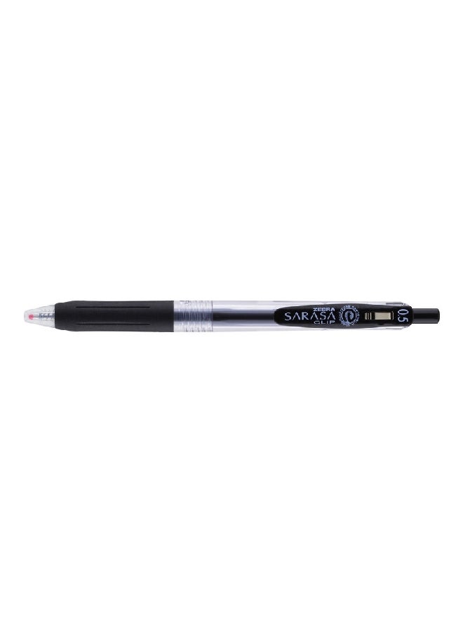 ZEBRA 2-Piece Sarasa Clip Bright Gel-Ink Rollerball Pen Black 0.5 mm 149271 - Image 2