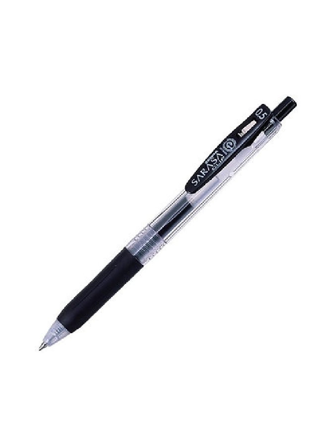 ZEBRA 2-Piece Sarasa Clip Bright Gel-Ink Rollerball Pen Black 0.5 mm 149271 - Image 1