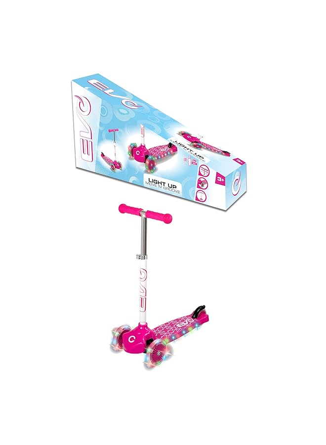 إيفو سكوتر موف اند جروف للأطفال باللون الوردي - Image 2