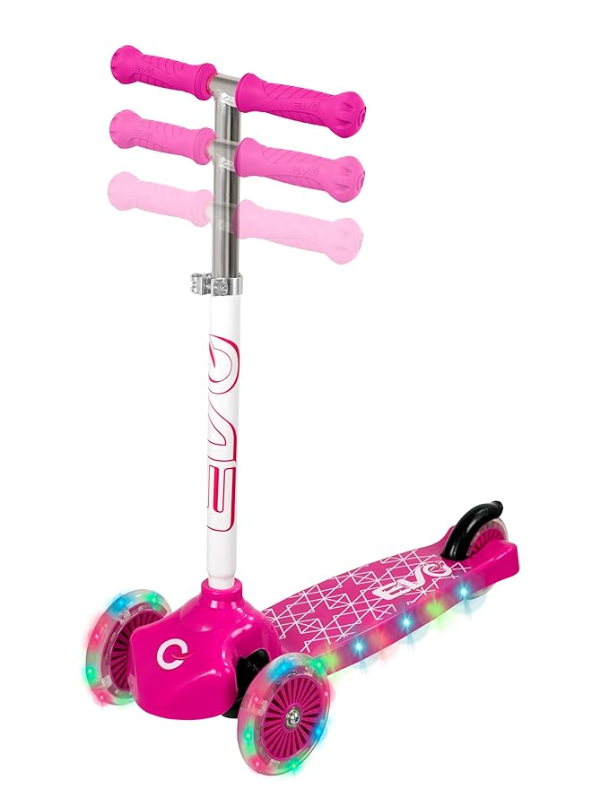 إيفو سكوتر موف اند جروف للأطفال باللون الوردي - Image 4