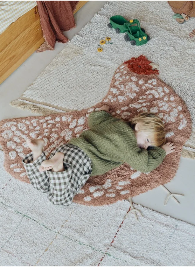 لورينا كانالز Washable Rug Chicken