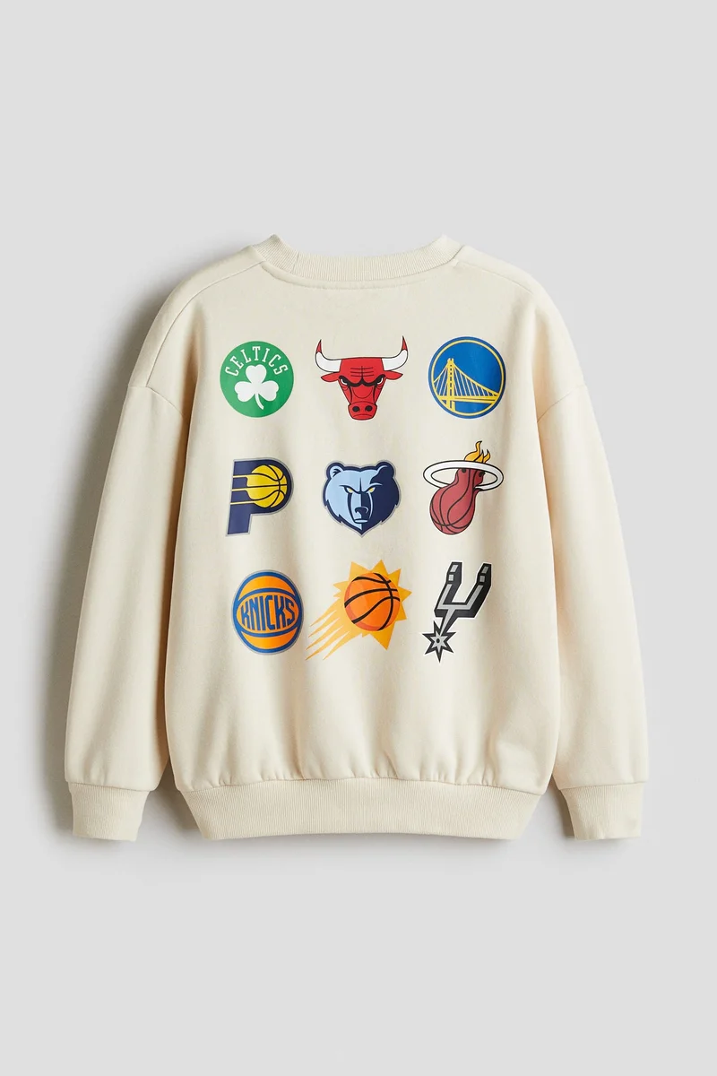 H&M Oversized printed sweatshirt