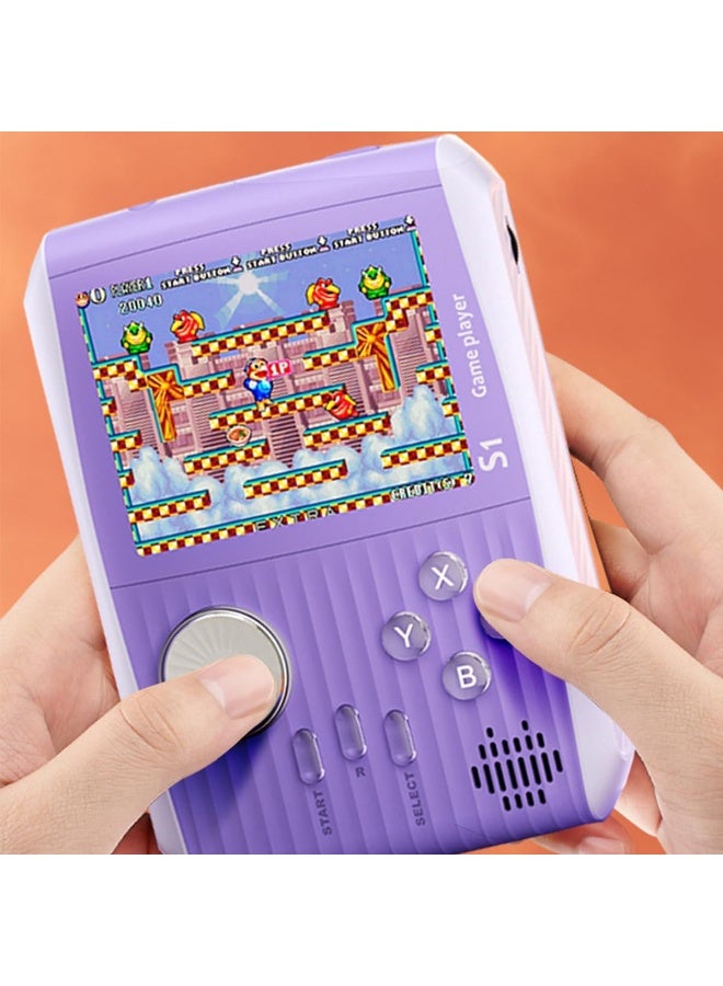 Portable Retro Mini Video Game Console Built-in 666 Classic FC Games 3.0 in Color Screen Best Birthday Gift for Kids & Adults - Image 3