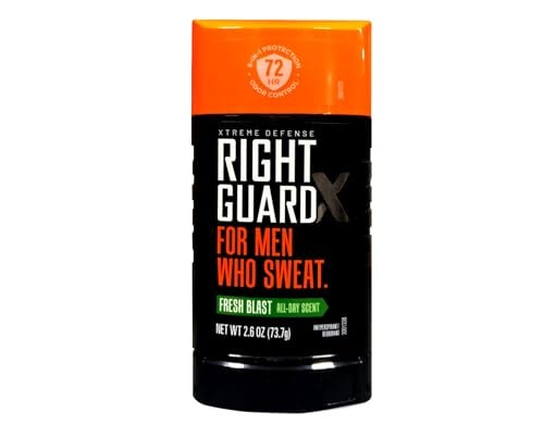 Right Guard Xtreme Defense 5 Anti-Perspirant & Deodorant, Fresh Blast 2.60 oz - Image 1