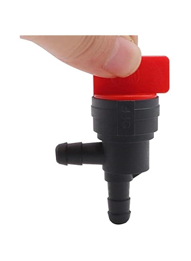 Generic 90°Fuel Shut Off Valve,3PCS 1/4Line Gas Fuel Small Engine Shut Off valves Compatible with 494769 698181 494539 Gas Fuel shutoff valves Lawn Tractors.  - Image 4