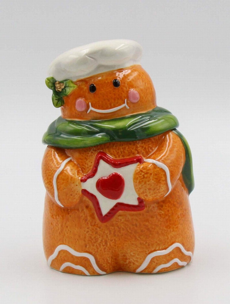 Cosmos Gifts Cosmos Gifts Gingerbread Man Candy Box Red Green White Brown 