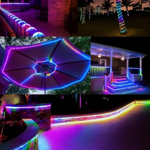 One94Store 20 Meter Multicolor LED Rope Light – Waterproof SMD LED Strip for Decoration | Cove Light for Ceiling | LED Pipe Light for Home Décor, Festivals & Diwali Decoration - Image 4