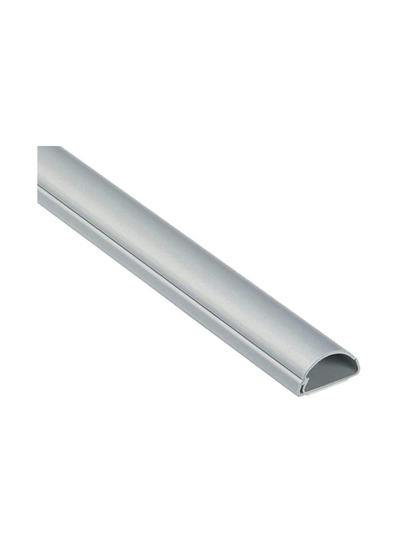 KNP KNP Electrical PVC Floor Trunking 16mm x 65mm Pack of 2 Provides a Safe and Organized Way to Manage and Protect Electrical Cables and Wires in Residential Commercial and Industrial Settings.  - Image 1