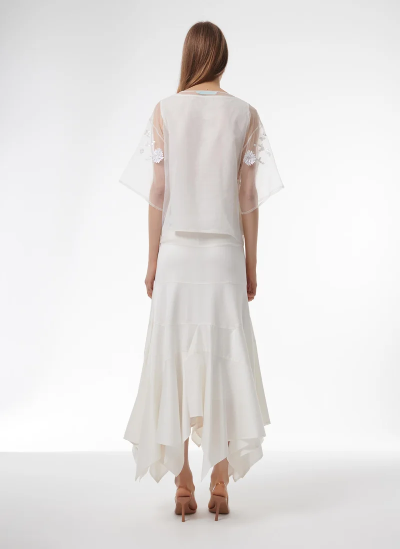 Leem  Layered Fitted Skirt for Women | Best Price UAE