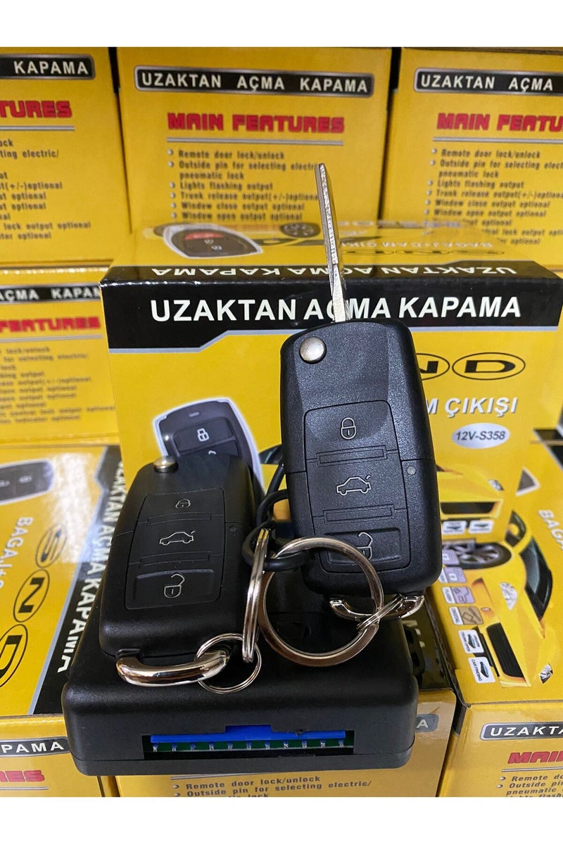 Switchblade Car On/Off New Vw Type Remote Control Key 12v