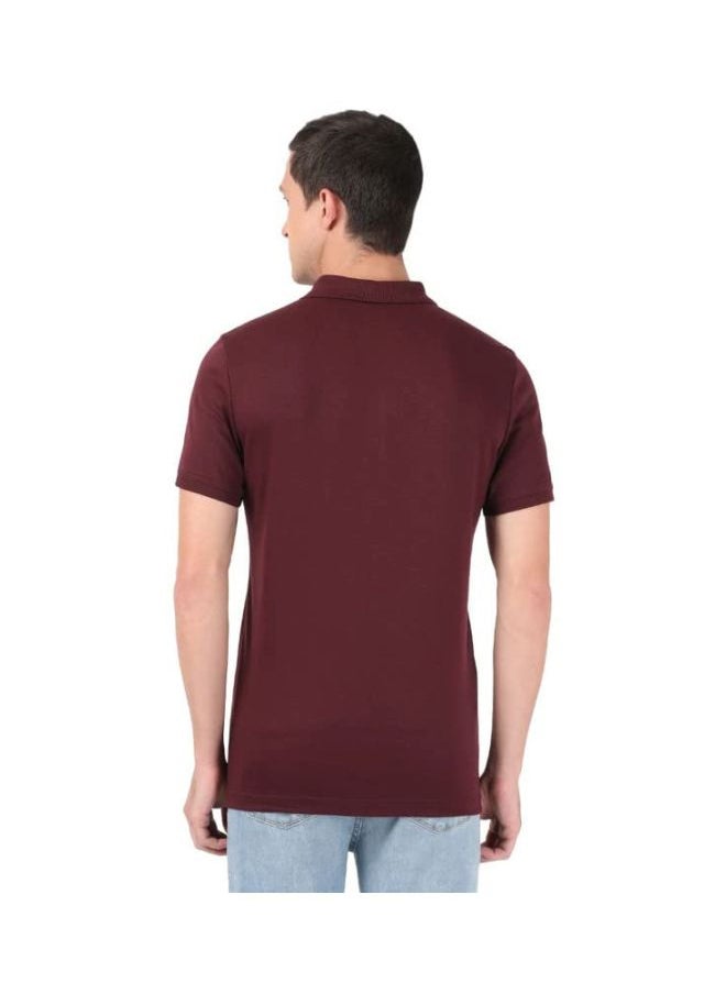 JOCKEY - قميص بولو رجالي Jockey 3911 بأكمام نصفية من القطن الممشط الممتاز - Image 1