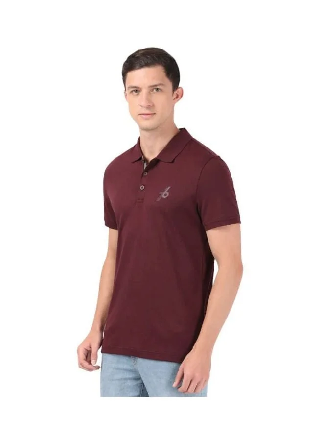 3911 Men Super Combed Cotton Rich Solid Half Sleeve Polo T Shirt