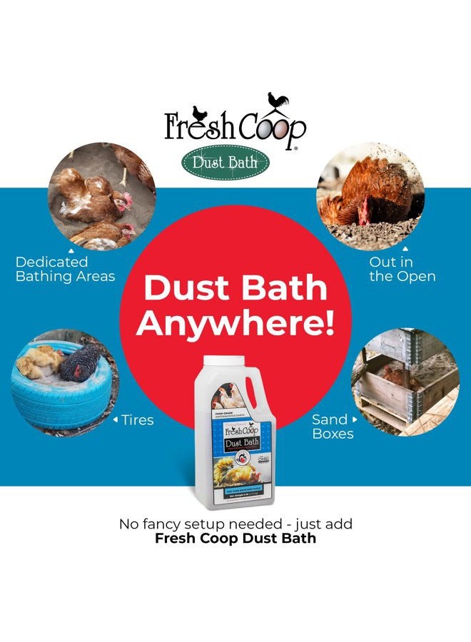 Progressive Planet Absorbent Fresh Coop Dust Bird Bath Backyard Shaker 6 lbs. - Image 4