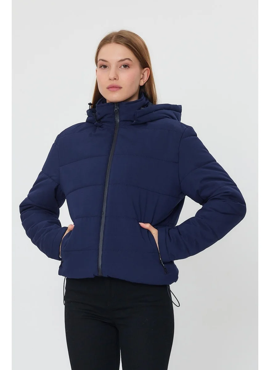 Alexandergardi Alexandergardı Hooded Quilted Coat (E23-62600)