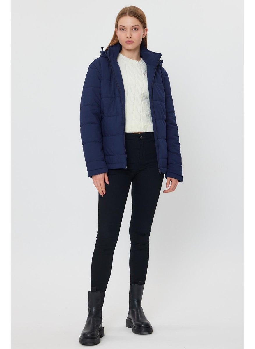 Alexandergardi Alexandergardı Hooded Quilted Coat (E23-62600)  - Image 1