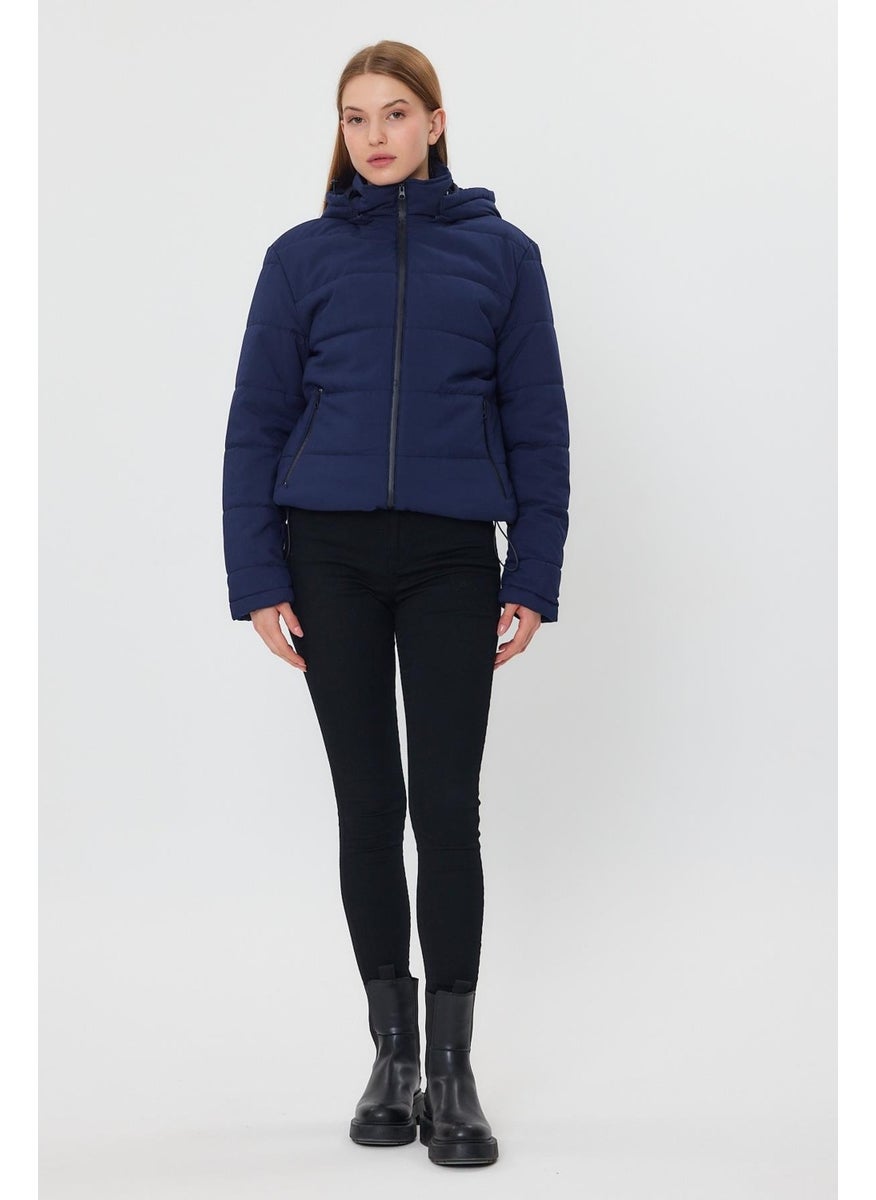 Alexandergardi Alexandergardı Hooded Quilted Coat (E23-62600)  - Image 5