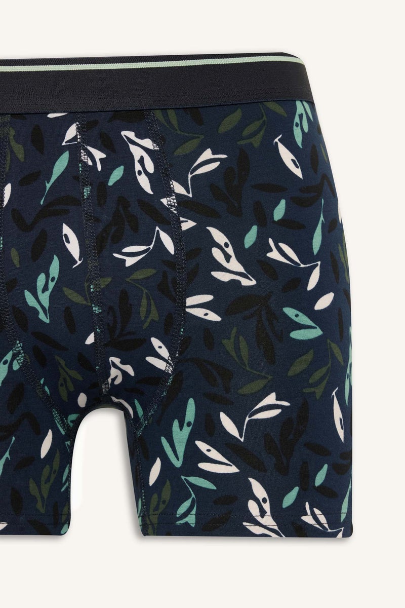 ديفاكتو بوكسر فلورال قصة عادية - 3 قطع - Image 4