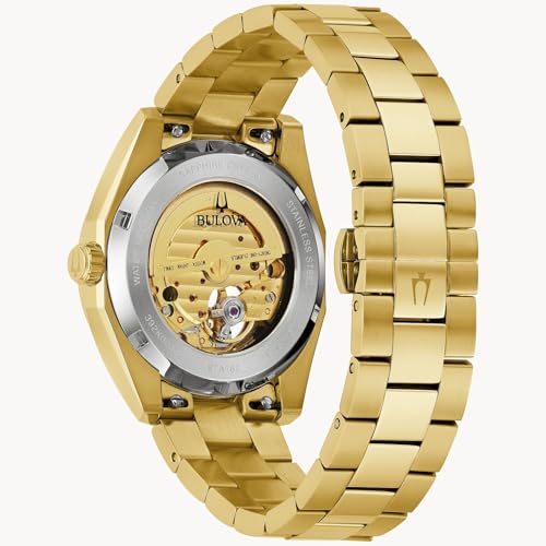 Bulova Automatic Watch 97A182 Gold Bracelet - Image 3