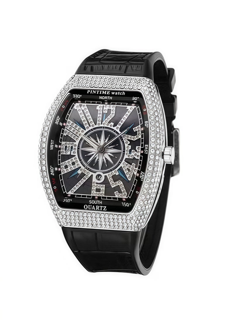 PINTIME Men's Fashion Casual Waterproof Quartz Watch - Image 1