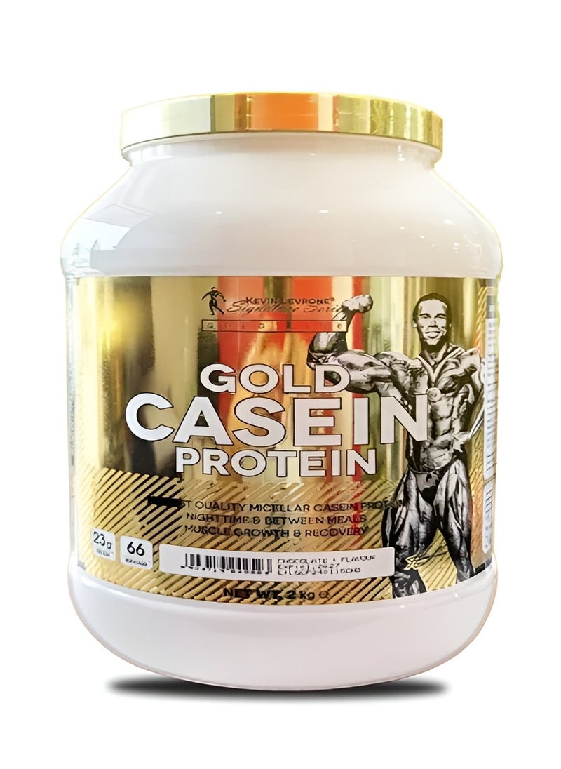 KEVIN LEVRONE Kevin Levrone, Gold Casein Protein, 2Kg, Vanilla, 66 Servings 