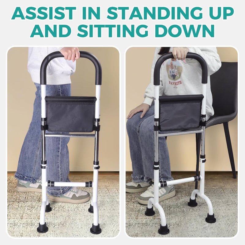 lefeke Stand Assist-Mobility Standing Aid Rail for Couch, Chair, Bedside, Toilet. Assistance Handle for Seniors and People with Limited Mobility. Safety Grab Bar for Standing, Walking, Up and Down the Stairs - Image 2