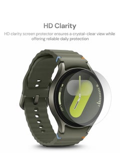 O Ozone Screen Protector for Samsung Galaxy Watch 7/6/5/4 40mm [3 Pack], 3D Full Coverage Tempered Glass Curved Edge Screen Protector  - Image 5