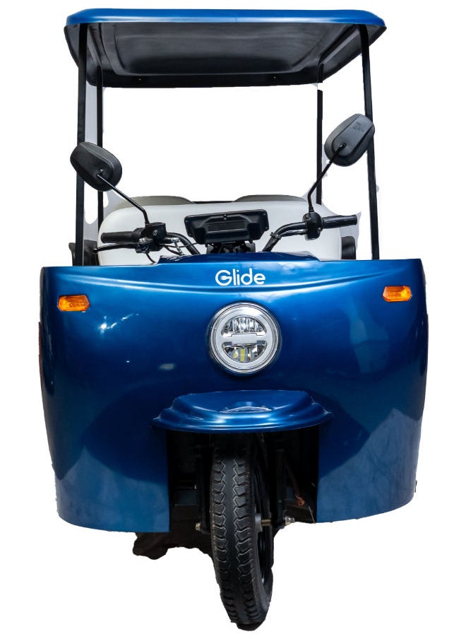 Glide Glide BB3 Golf Car - Ocean Blue - 1500 watt  - Image 1