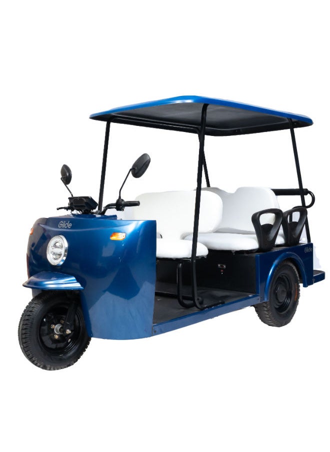 Glide Glide BB3 Golf Car - Ocean Blue - 1500 watt  - Image 2