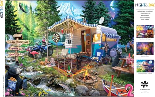 Buffalo Games - Jeff Haynie - Mountain Retreat - 1000 Piece Jigsaw Puzzle For Adults -Challenging Puzzle Perfect for Game Nights - Finished Size is 26.75 x 19.75 - Image 5