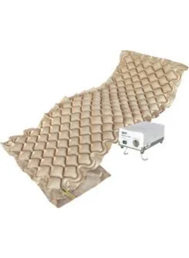 Mattress Pressure Bubble Mattress 7.0cm, 130-Cell Air Pump System for Pain Relief & Comfort