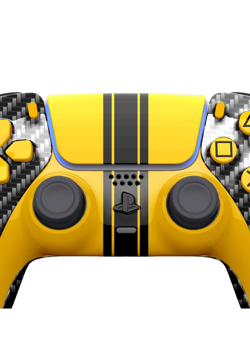 Craft MERLIN CRAFT CUSTOMIZED SONY DUAL SENSE GAMING CONTROLLER FOR PS5 & PS5 SLIM - CARBON FIBER NEW 2024 DESIGN  - Image 4