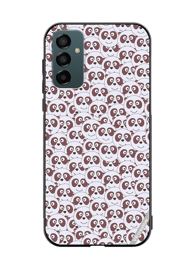 VR CREATIVE Protective Case Cover For Samsung Galaxy F23 Children With Funny Panda Design Multicolour - Image 1