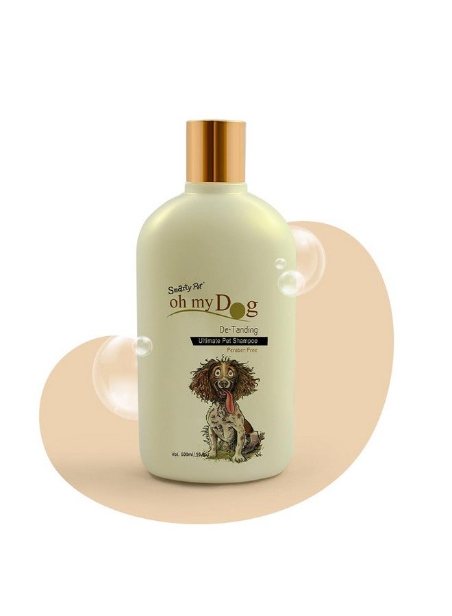 PET Naturally Organic Oh My Dog Paraben Free Ultimate Pet Shampoo Shiny and Soft Fur for Puppies and Dogs (De-Tangling, 500ml) - Image 1