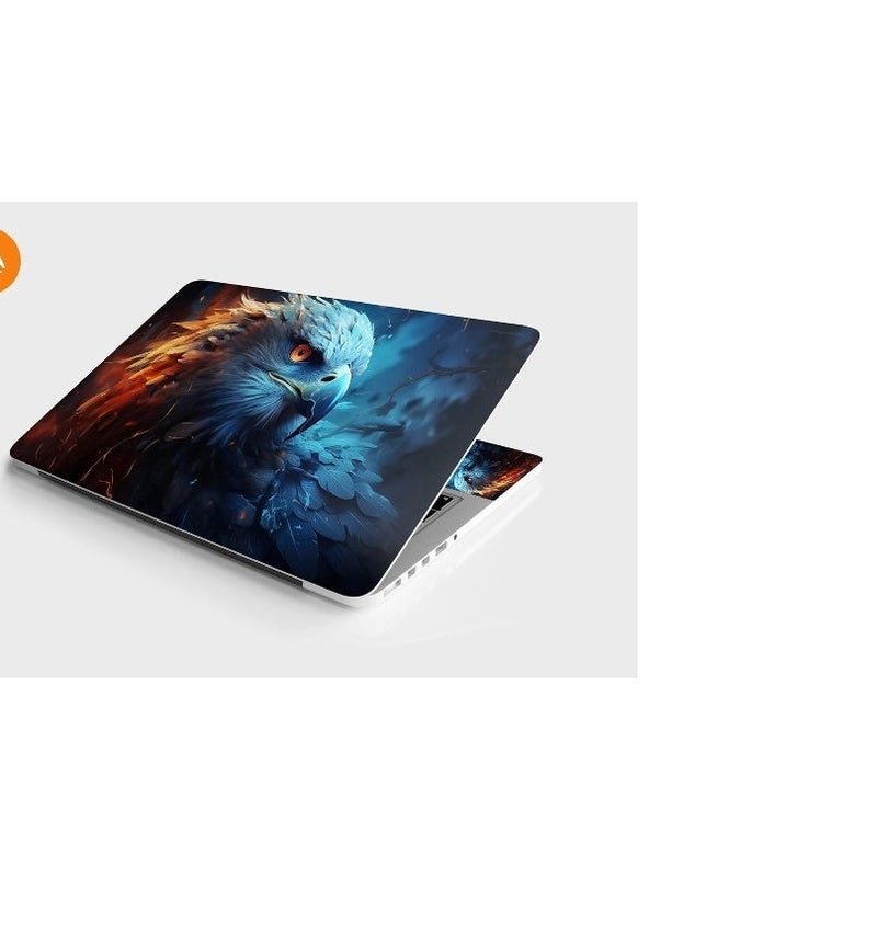 ARS Laptop Skin Sticker Decal for 12"–15.6" Laptops, Waterproof Vinyl Cover Protector for Notebook PC, Removable Decorative Laptop Sticker with Free 2 Wrist Pads, Universal Fit for MacBook, HP, Dell, Lenovo - Image 2