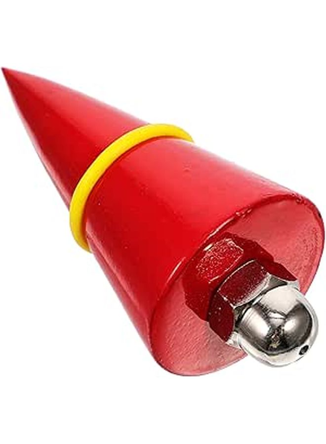 Solid Plumb Bob Construction Measuring Tool With String For Accurate Vertical Alignment - Image 1