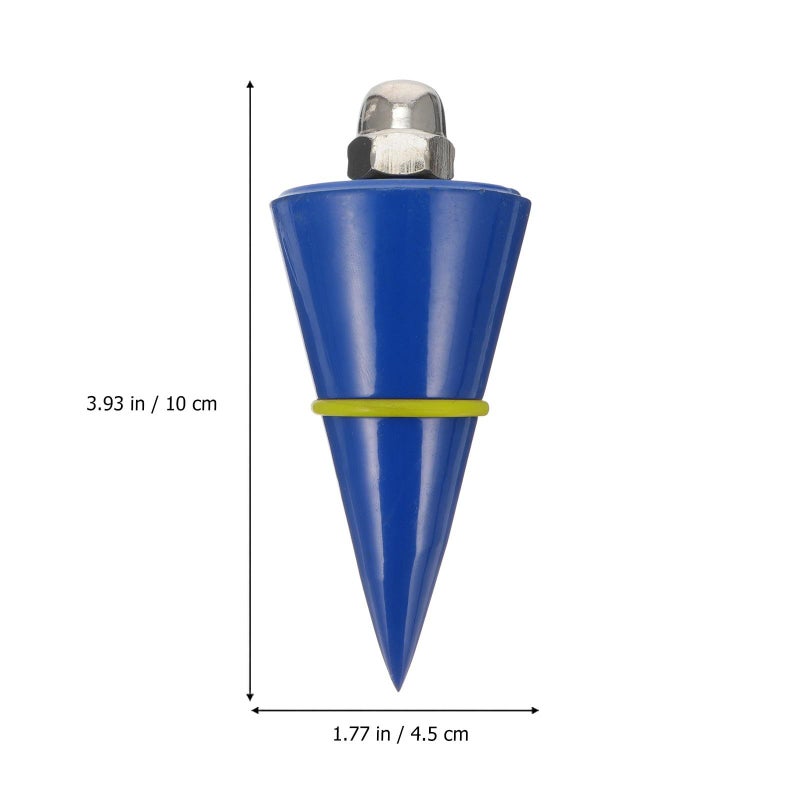 Solid Plumb Bob Construction Measuring Tool With String For Accurate Vertical Alignment - Image 3