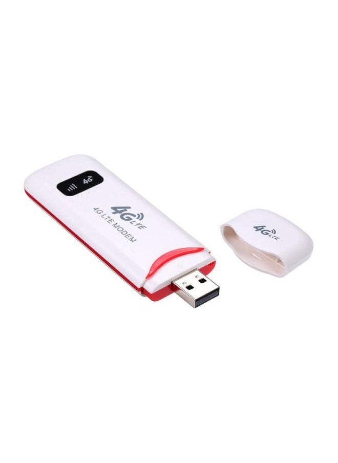 NIBEMINENT - 4G Wi-Fi Modem White - Image 1